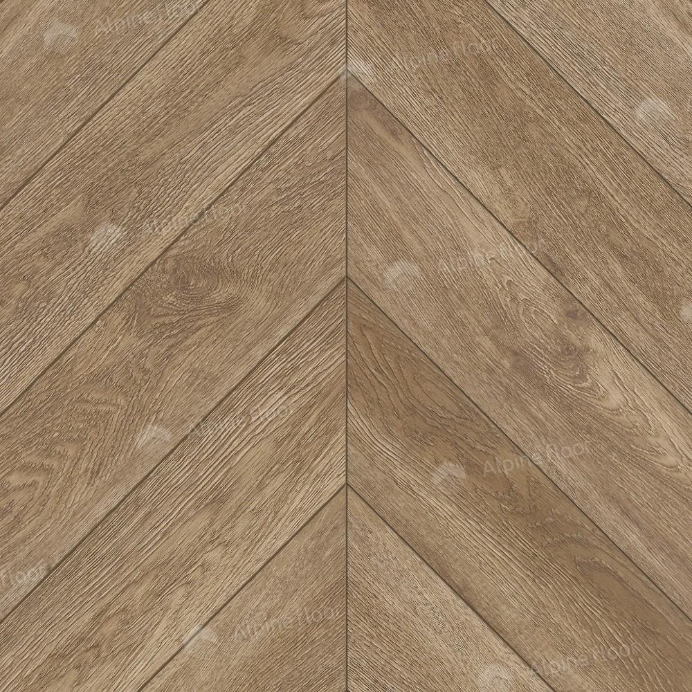 Кварц-винил Alpine Floor Макадамия Chevron ECO 20-5