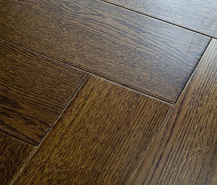 Массивный паркет DAMY FLOOR  Дуб Ореховый Английская ёлочка