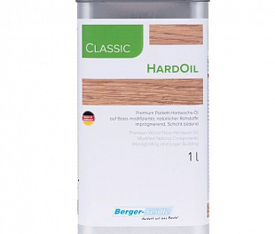 Масло с твердым воском «Berger Classic Hard Oil Extra» 5 л.
