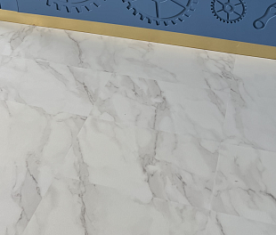 Кварцвинил SPC Lamiwood Aquamarine M-03 Мрамор Арабеско