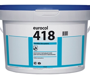 Клей для натурального линолеума FORBO EUROCOL 418 EUROFLEX LINO POLARIS