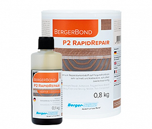 Двухкомпонентный ремонтный клей «Berger Bond P2 Rapid Repair» 0.9кг